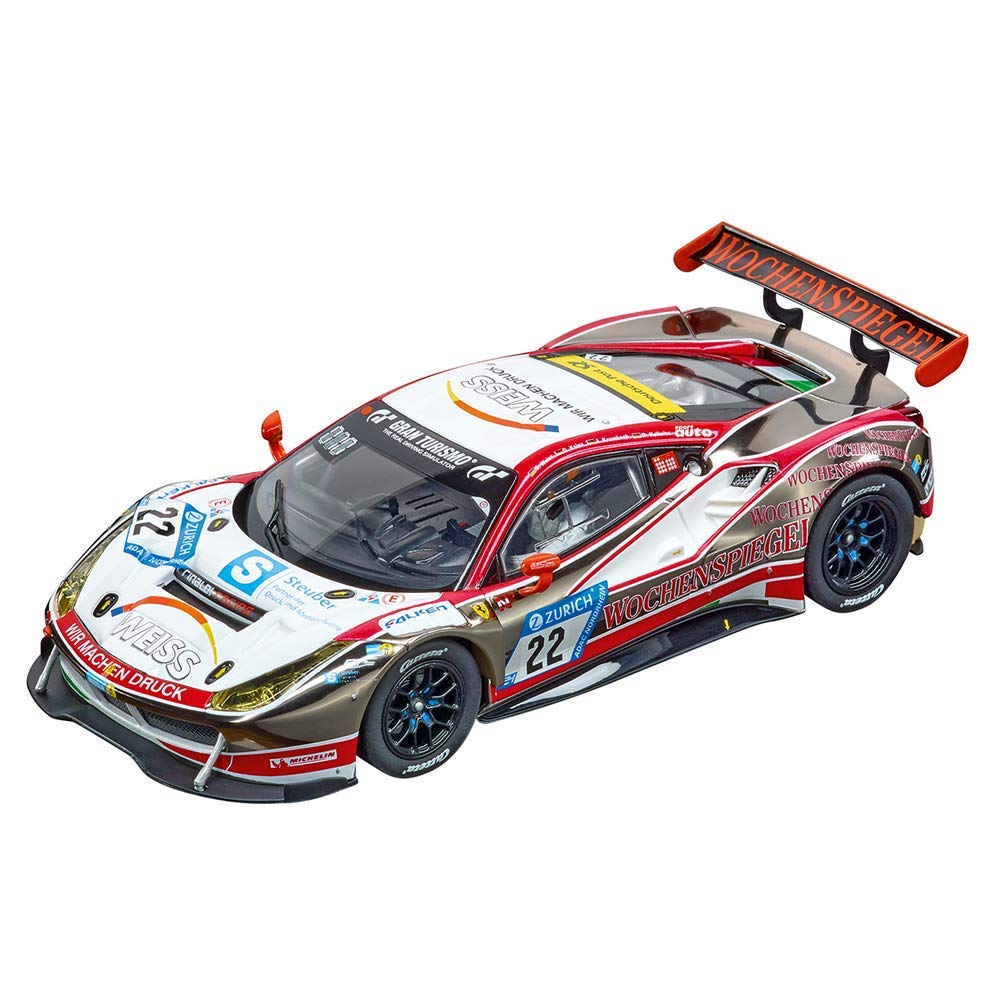 Carrera 20030868 Ferrari 488 GT3 WTM Racing, No.22, Multicoloured
