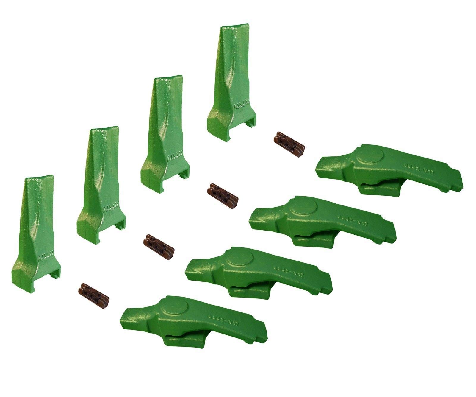 Amazon.com: 4 - fits Esco Style - Super V - Bucket Shanks & Dirt