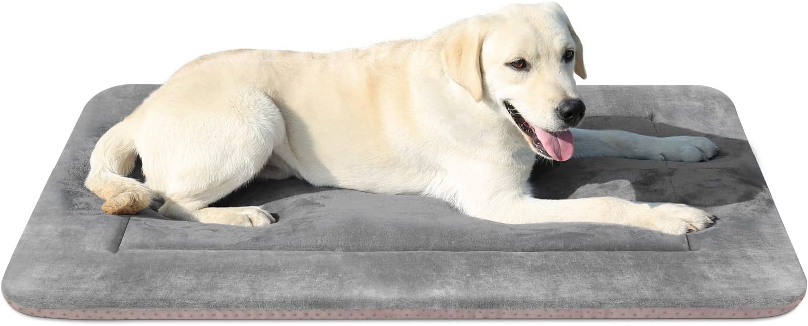 JoicyCo Dog Bed Crate Pad Mat Soft Mattress 42 in NonSlip