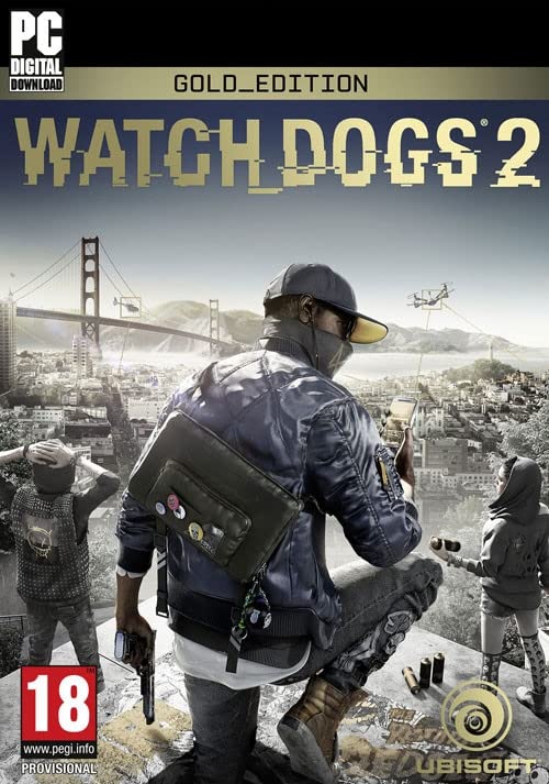 Watch Dog 2 Gold Edition Pc Game DVD (Offline only) Complete Games Toy Review India (Iknoor World )