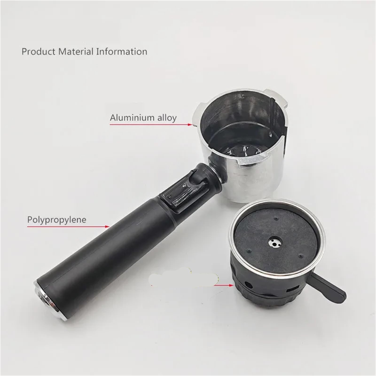 Compatible con mango de portafiltro Nespresso de 51 mm. | Mango de repuesto for máquinas de cápsulas: se adapta a cestas de filtro de 51 mm.