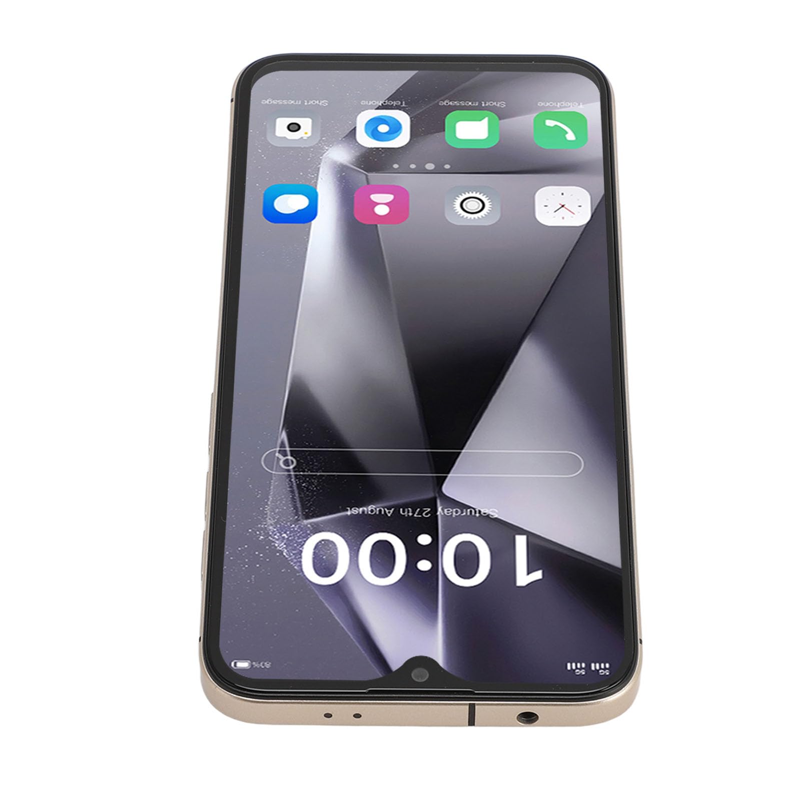 Generic 6,28 Cala Telefon Komórkowy, 4G LTE Network 8 GB RAM 64 GB Smartfon ROM do Dzwonienia (YELLOW)