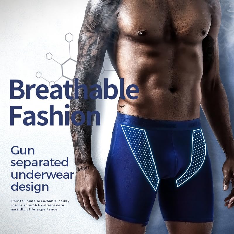 Image of Lymio Men Underwear Trunk | Briefs | Premium Mens Underpants | Breathable Trunk with Soft Elastic Waistband | Moisture-Wicking Fabric | Comfortable Stretch Fit | All-Day Fresh (Available in Multipack)
