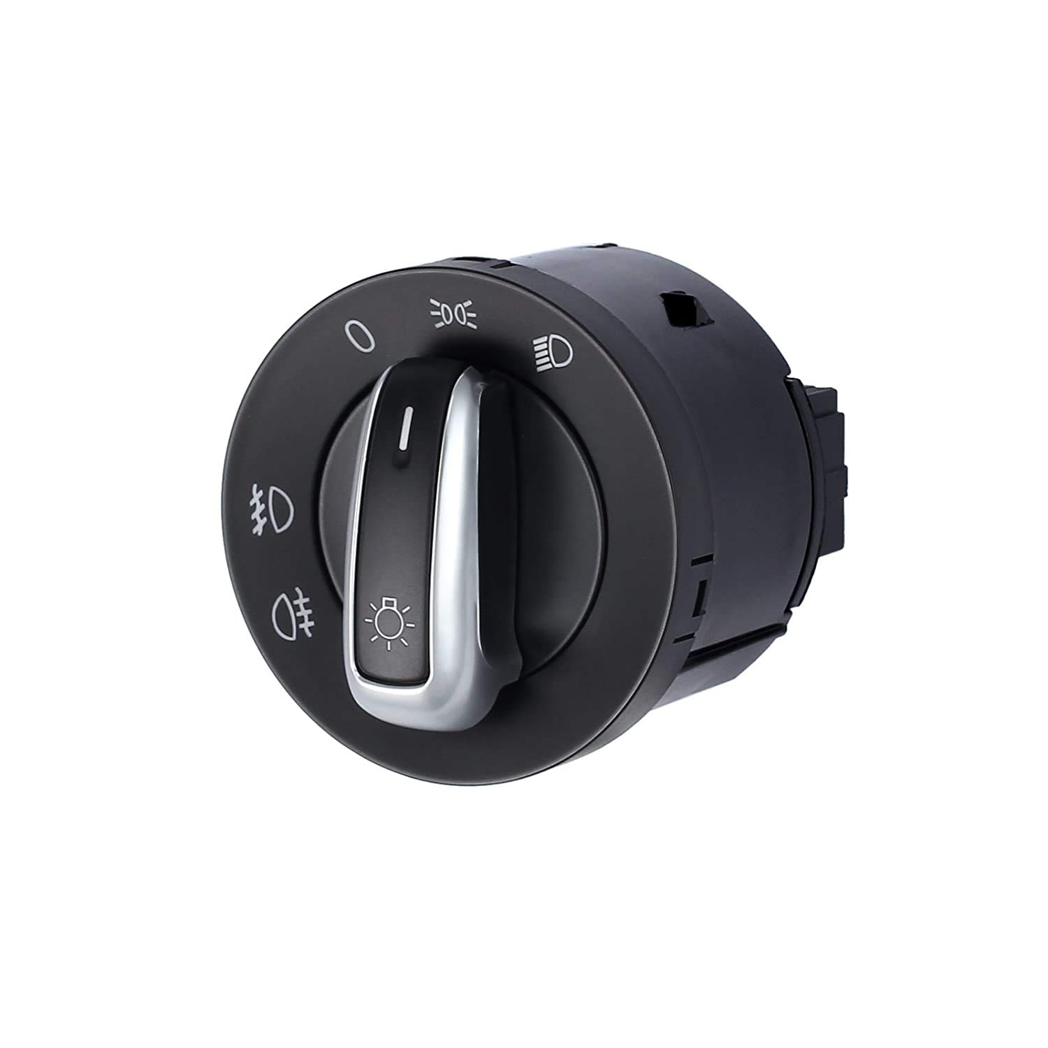 AUTOUTLET Controllo Interruttore Fari Luce per VW Golf 5, Golf 6, EOS, Caddy NSW Comando Fari OEM 5ND941431A Interruttore Fendinebbia