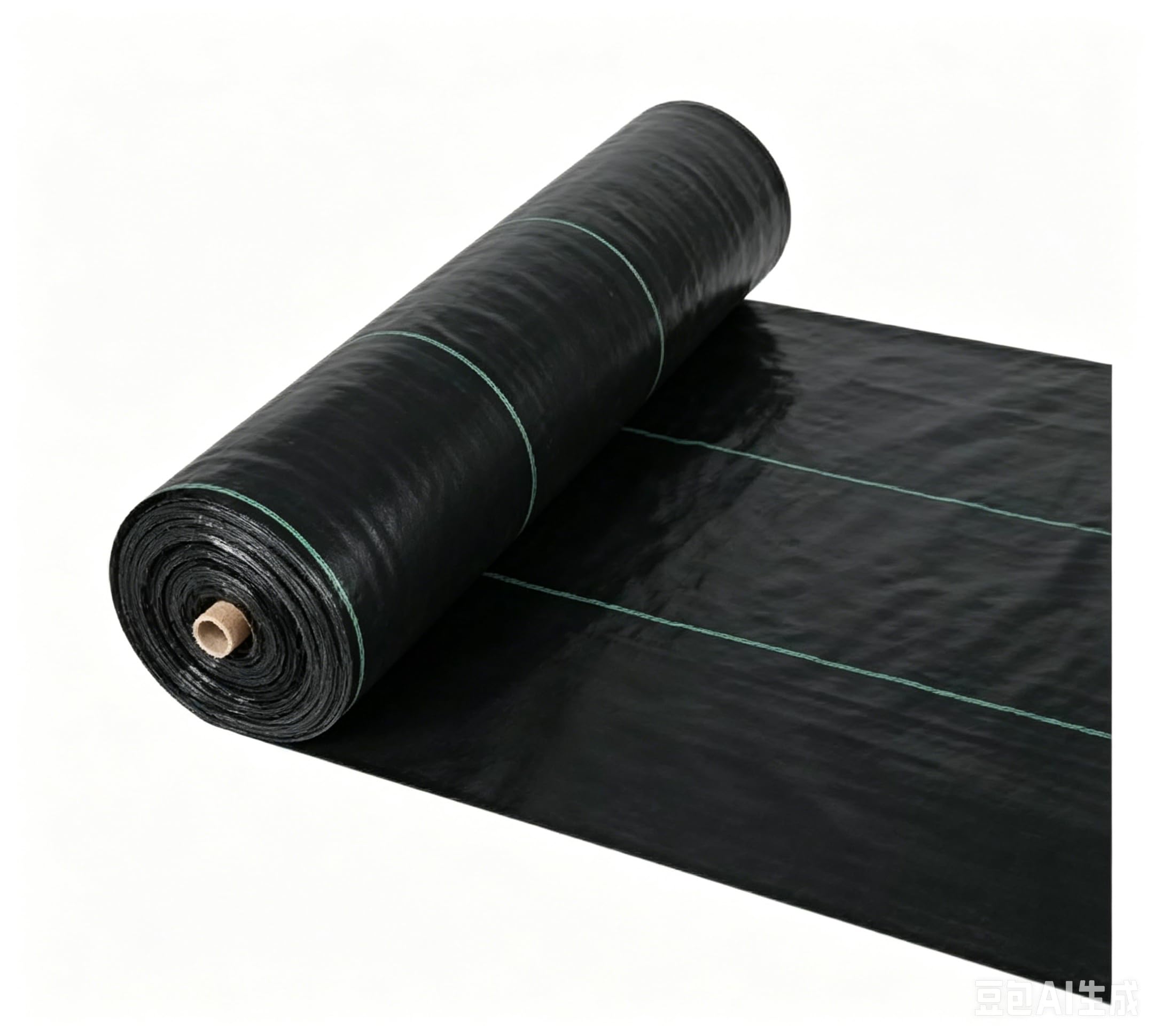 Garvee Malla Antihierba de Polipropileno Resistente Tejido Geotextil de Paisajismo con Alta Permeabilidad y Protección UV para Jardín Huerto y Control de Malezas de Larga Duración Negro 1,98 x 100,5 m