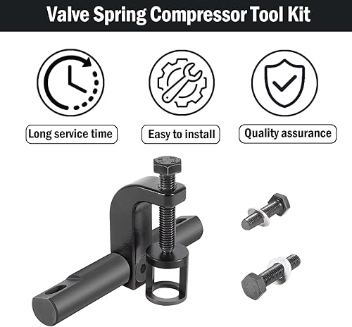 Miniatura 4 de POW352003 Kit de herramientas de compresor de resorte de válvula compatible con Dodge Ram 2500 3500 5.7L 6.1L 6.2L 6.4L HEMI Cummins