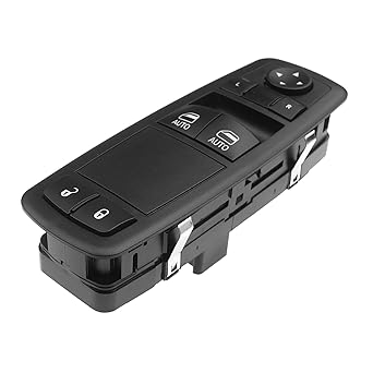 NETSMALL Main Power Window Switch Front 1-Package Qty Black Female 3 Pins for Dodge for Ram 1500 3.7L/4.7L/5.7L 2009-2010,for Ram 1500 3.7L/4.7L/5.7L 2011-2012 3500 5.7L/6.7L 2011-2012