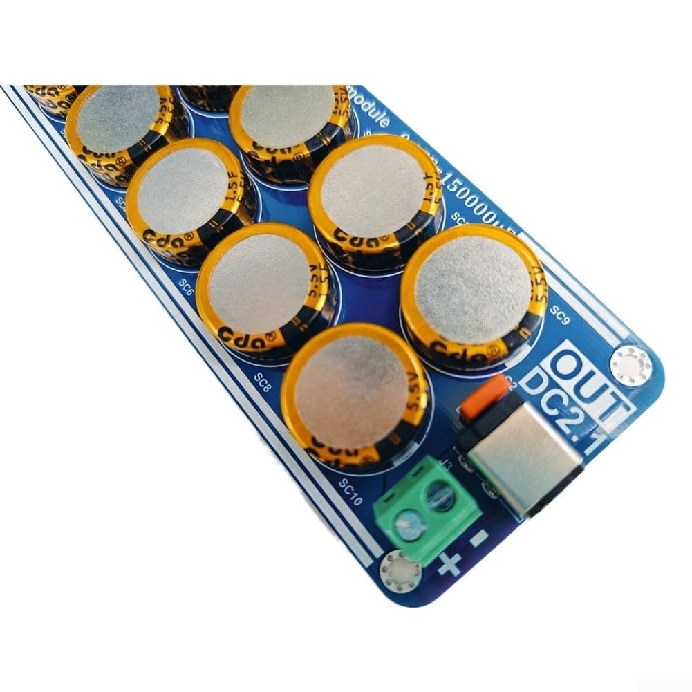 Filtre de ligne électrique haute capacité 150 000 uF 5 V à 48 V CC LC module de filtre pour suppression des interférences électromagnétiques dans les caméras de recul de voiture et systèmes audio – 15