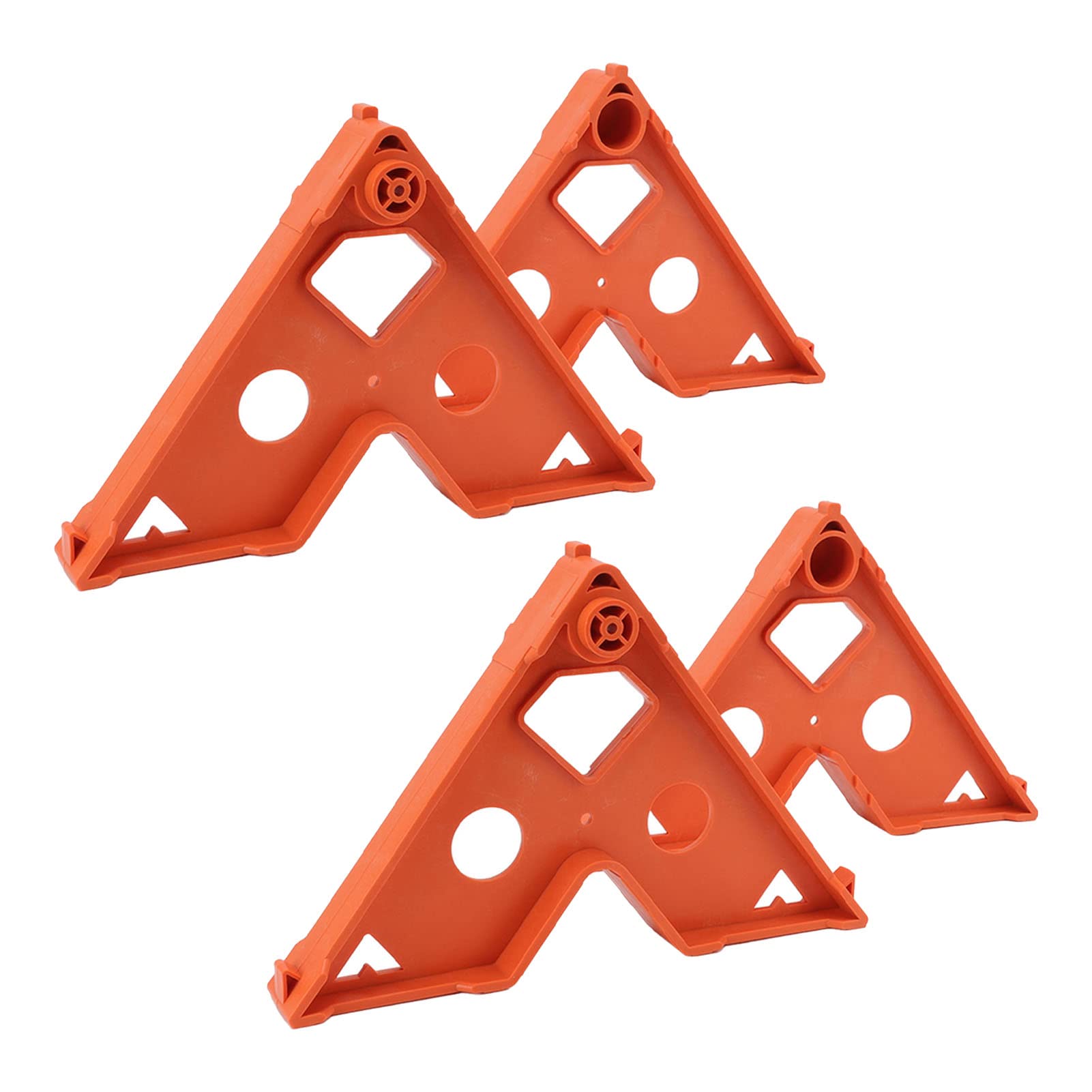 Hyuduo 4 Pezzi Rack Vernice Spray ABS Design Triangolare 26x17.5cm per Pittura Porte Armadio Cornici Mobili Lavabile Riutilizzabile Senza Gocciolamenti Interni Esterni