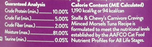 Miniatura 5 de Stella & Chewy's Carnivore Cravings - Latas picadas de bocados picados, sin granos, comida húmeda rica en proteínas para gatos, receta de pollo y