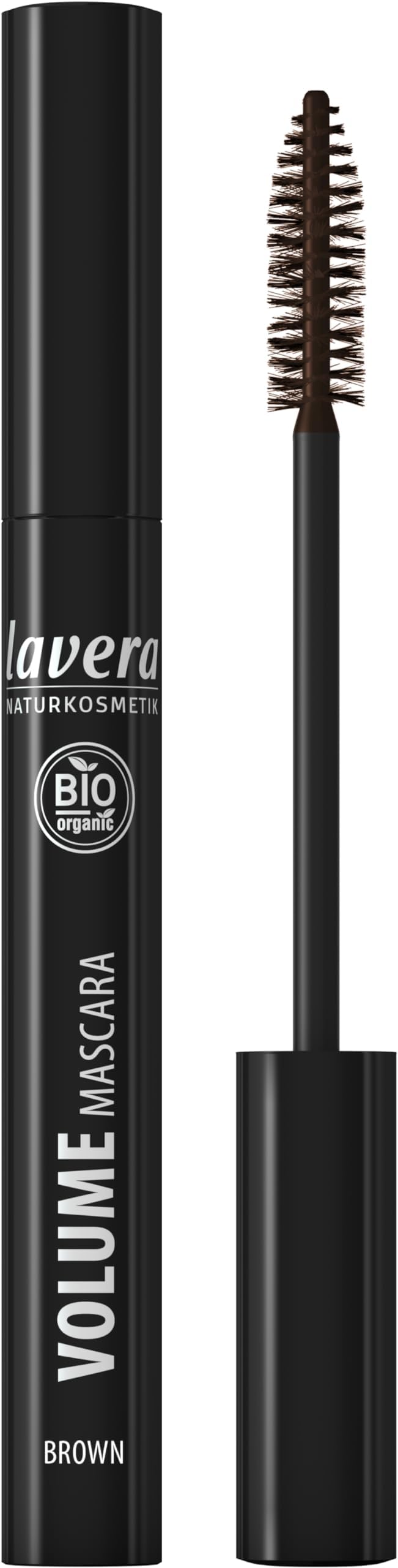 Lavera Volume Mascara Wimperntusche – Braun, 9 ml