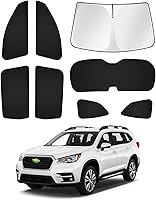 Vista 54 de Parasoles para parabrisas de automóvil, cubierta para ventana lateral y trasera, protección de privacidad, mantiene el vehículo fresco, color negro
