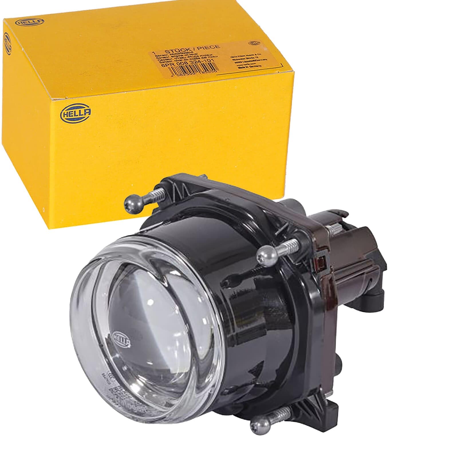 HELLA 1AL 009 998-001 DE/Halógena-Faro principal - 90mm Performance - 24V - redondo - Número de referencia: 12.5 - Montaje - Conector: AMP - Delante, derecha/Delante, izquierda