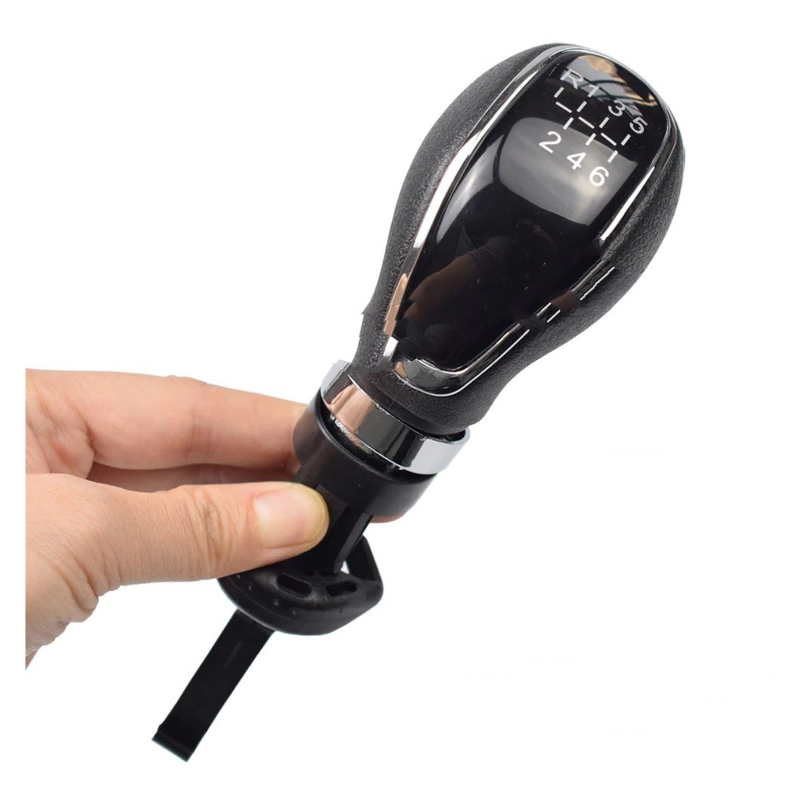 Sauanmnktp 6R Speed Gearshift Knob For Buick Excelle Gt Xt 2009-2014 5 6 Speed Gear Stick Shift Knob Lever Head Handball(6R Speed)