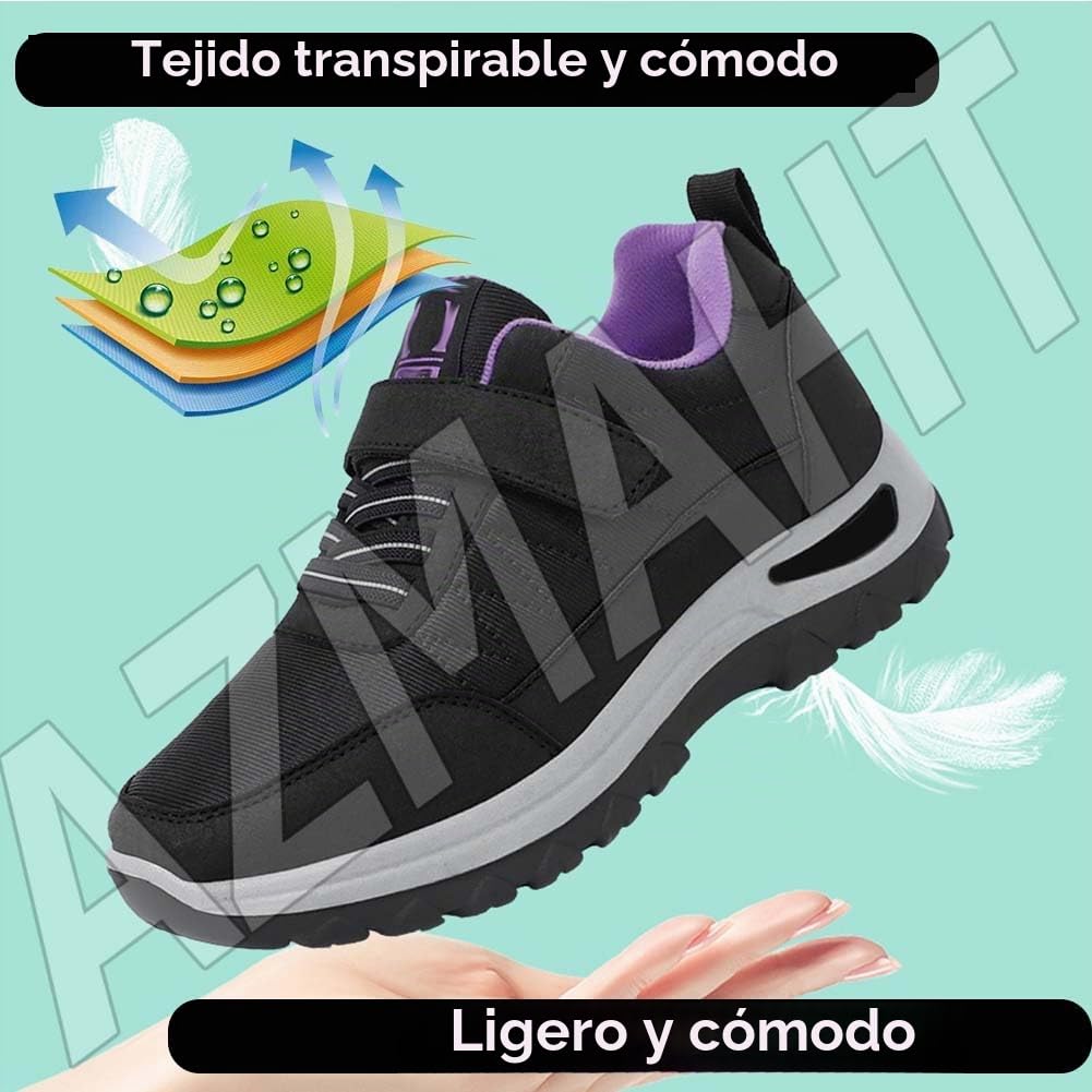 Fascitis Plantar Zapatillas casa Zapatos ortopedicos Mujer y Hombre Ancho Especial para Pies Delicados Blue,40/250mm