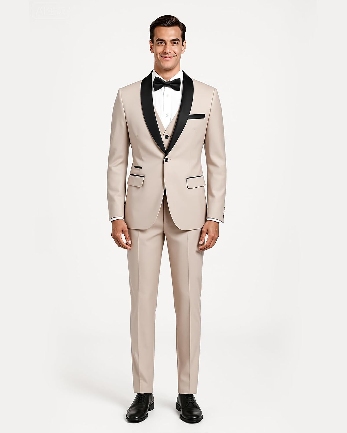 Mens Suit 3 Piece Slim Fit Suits for Men Wedding Prom Tuxedo for Men Formal Business Suit