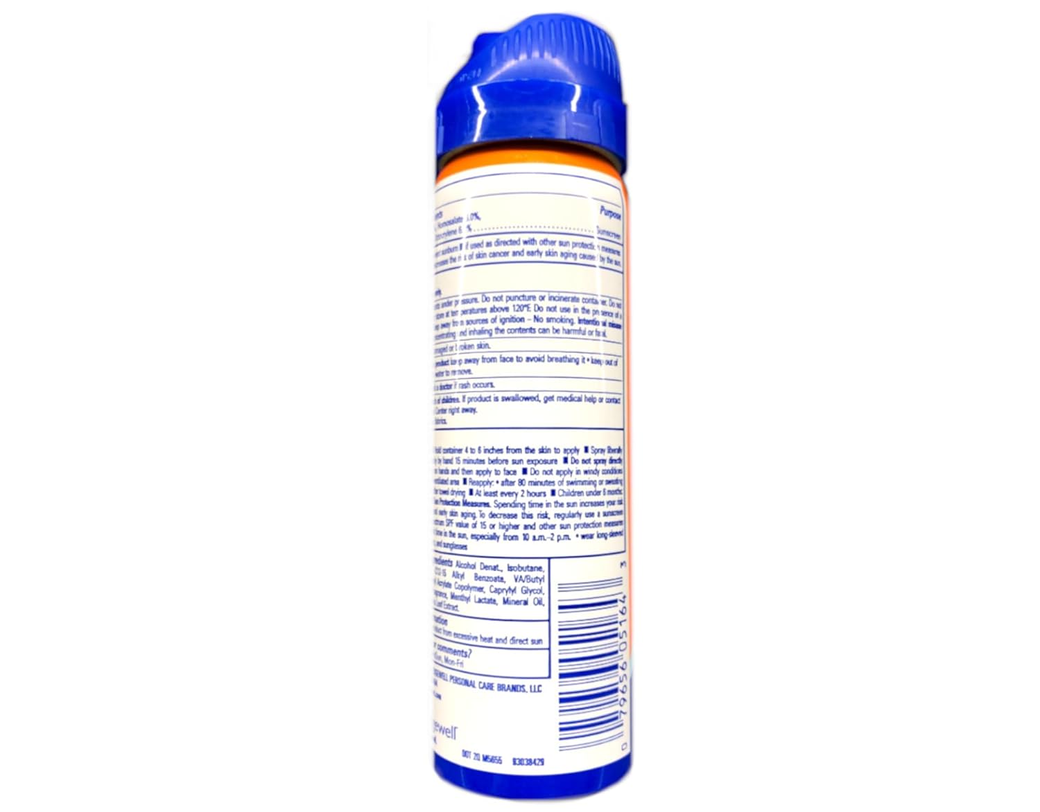 Banana Boat Sport CoolZone Continuous Spray, SPF 30 1.8 oz (53 g) (Pack of 4)