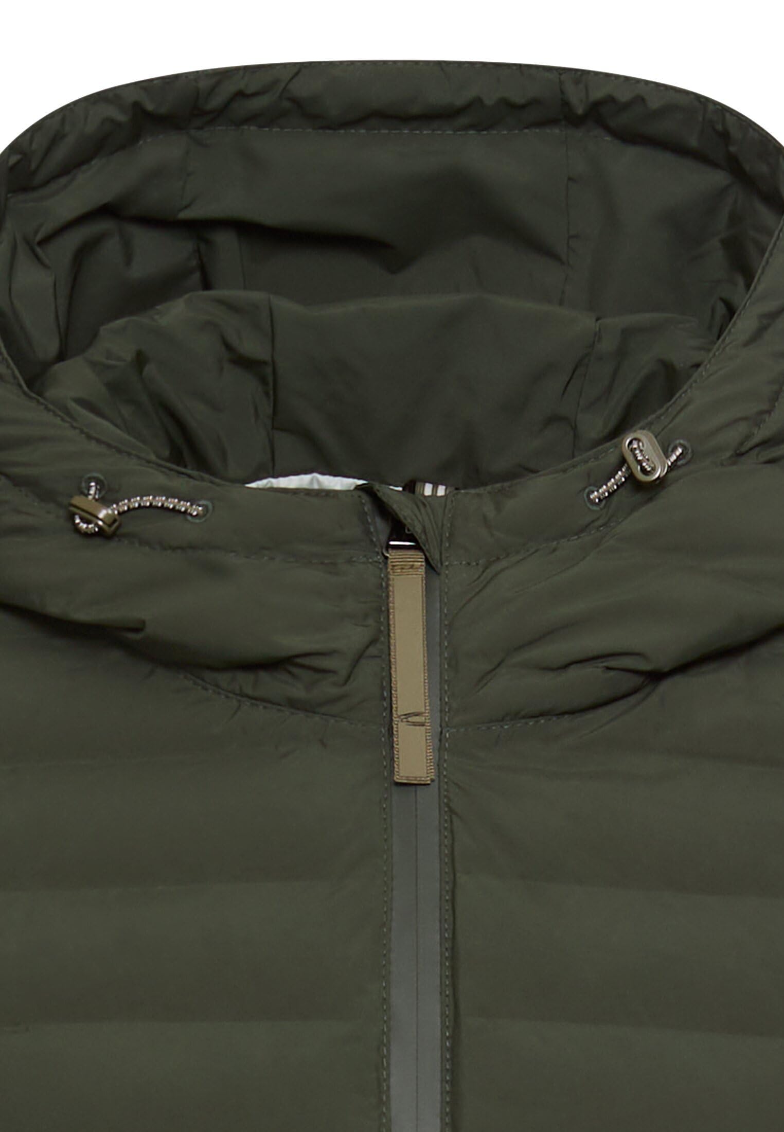 camel active Damen Blouson mit Verstellbarer Kapuze | teXXXactive® wasser- und winddichte Jacke mit 2-Wege-Reißverschluss und Kapuze