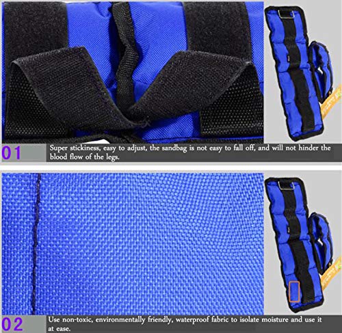 Peso Caviglia Durevole Polso Cinturino-Regolabile