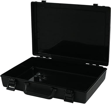 Meiho MEIHO Attache Case DX Black External Dimensions: 14.4 inches 366 mm x 10.6 inches 270 mm x 3.1 inches 78 mm / Internal Dimensions: 13.9 inches 354 mm x 9.5 inches 242 mm x 1.9 inches