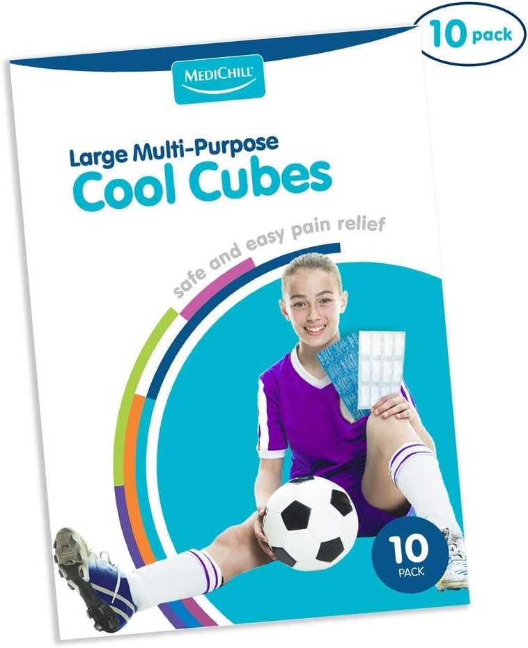 Medichill Cool Cubes, Reusable Multi-Purpose Cold Compress (Large 22x13cm) (10), White - Image 3