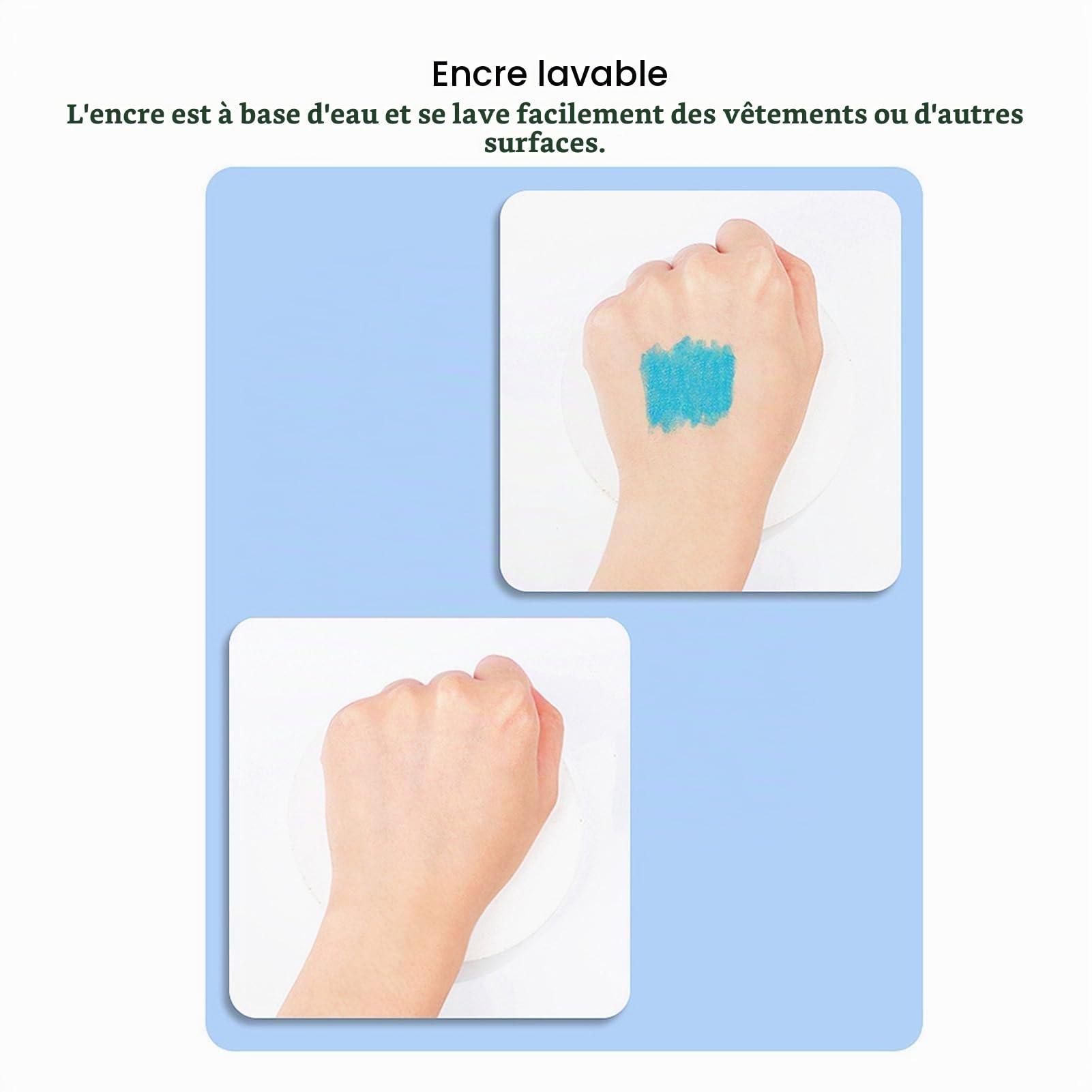 Stylos de Peinture Acrylique, Ensemble de Stylos Pinceaux Aquarelle, Stylos Pinceaux à Double Pointe avec Pointe Fine, Marqueur Artistique, Pointe Souple et Flexible, Stylos de