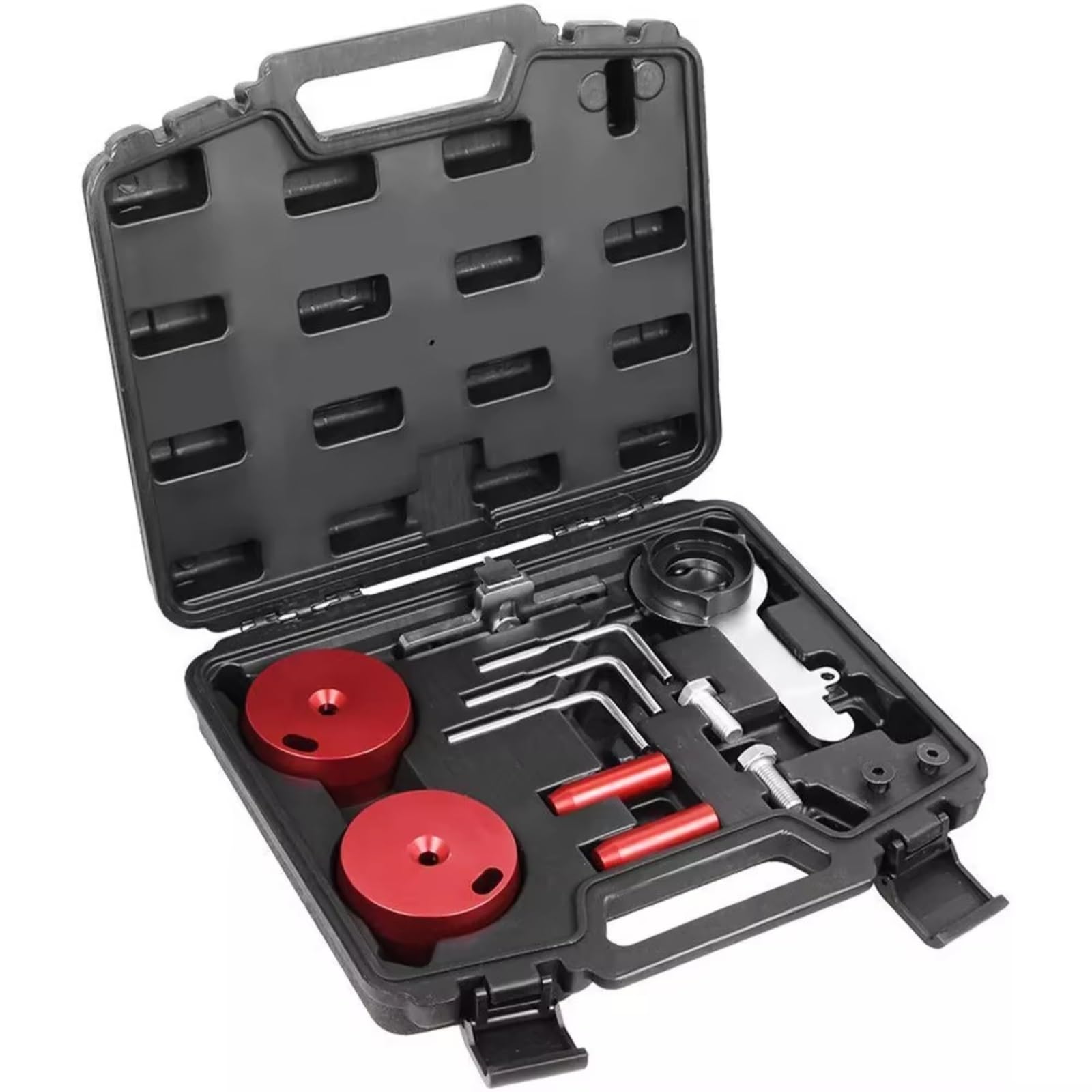 Kit De Herramientas De Reparación De Bloqueo Árbol Levas 2.0 TDCi EcoBlue 303-1643 303-1637 Compatible Con Ford Para Edge Para Focus Para Galaxy 2018-2024 Herramienta Correa Distribución para Motor