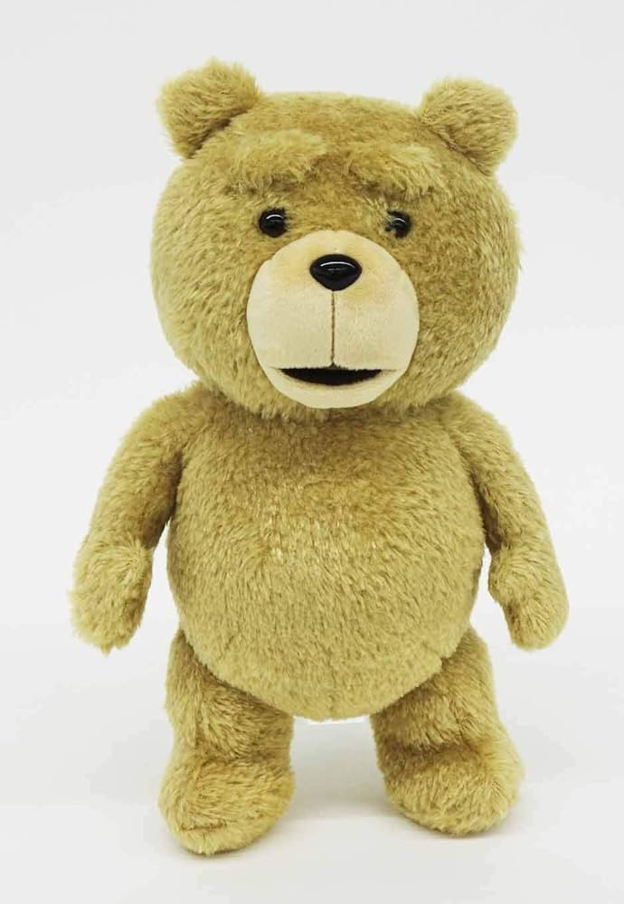 Amazon.co.jp: ted2 (ﾃｯﾄﾞ2) ぬいぐるみ M 立ち 高さ33cm : おもちゃ