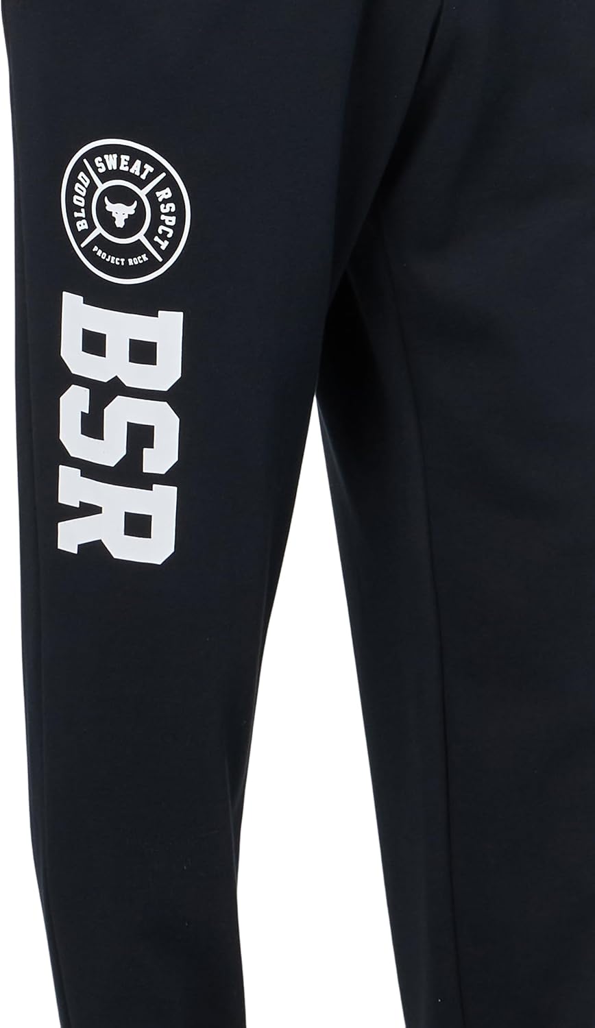 Under Armour Mens Project Rock Rival Fleece Joggers - Image 3
