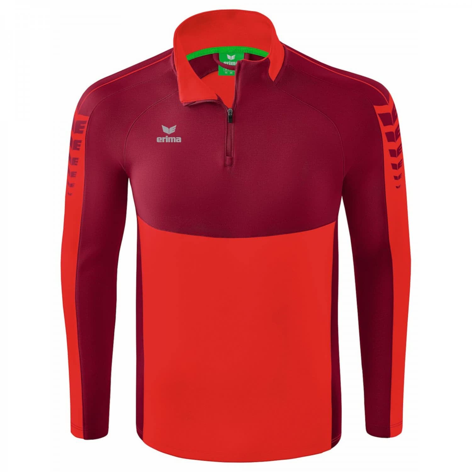 Erima Adult Six Wings Training Top, Red/Bordeaux, S