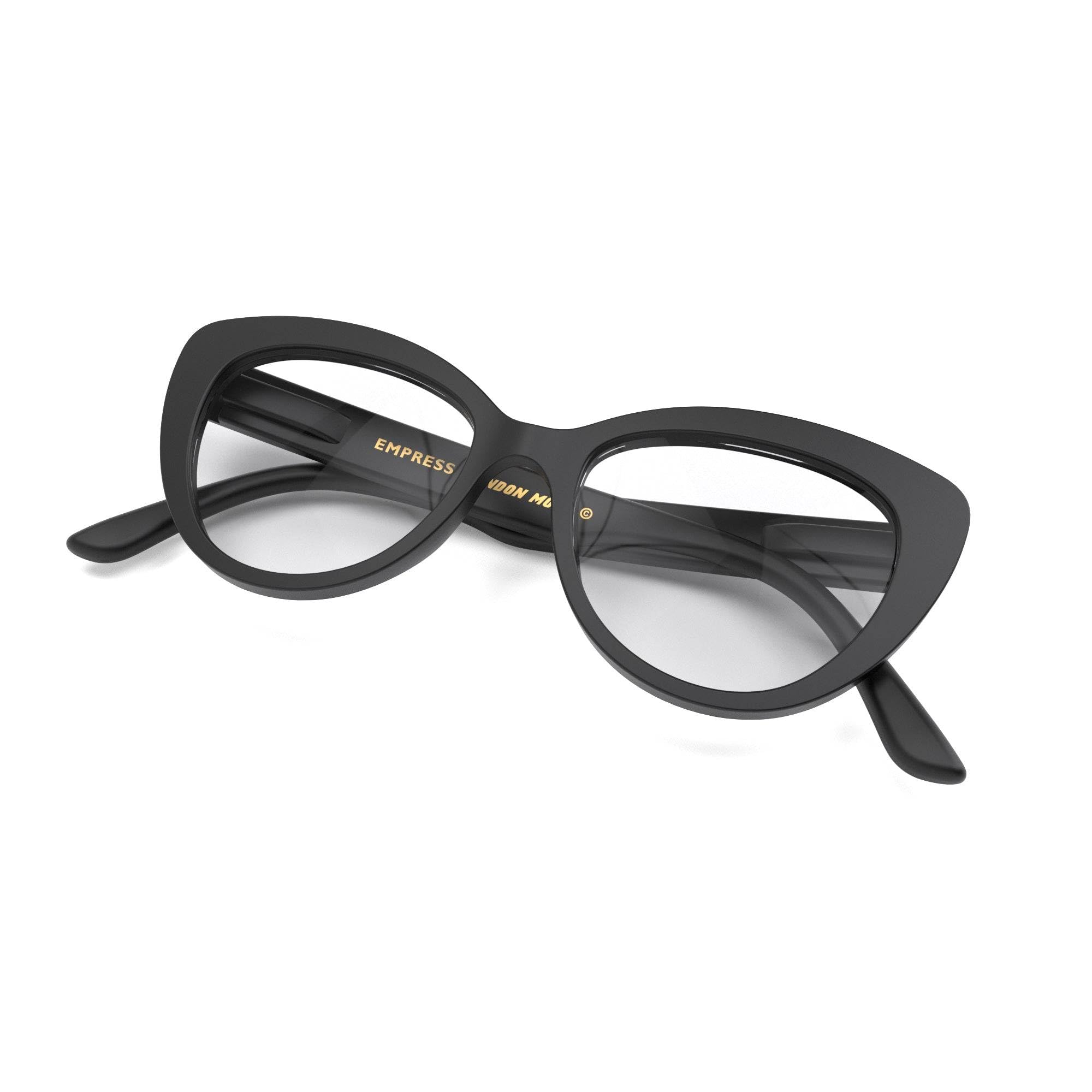 LONDON MOLE® Empress Lunettes de lecture | Lectures en forme d’œil de chat sympas | Femmes | Charnières à ressort