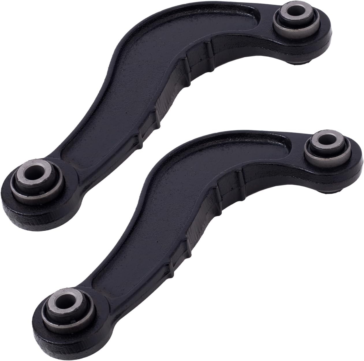 TUCAREST 4Pcs Suspension Kit (K642096 K642097 x2) Rear Control Arm/Lateral Arm Fit For 2007-2010 Fo-rd Edge/Li-ncoln MKX [# 7T435B674AA 7T4Z5500A 522-024 524-044]