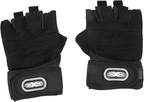 2 pares de guantes de gimnasio para hombre, guantes de gimnasio para hombre, guantes de mano para hombres, guantes de medio dedo, guantes de