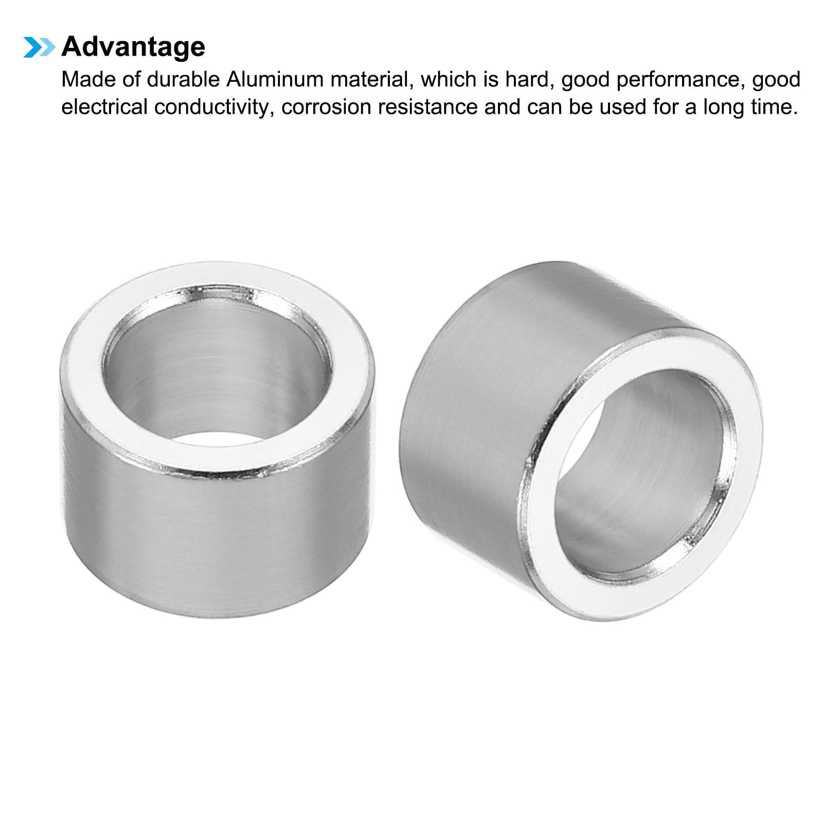 TA-VIGOR 5Pcs M8 Aluminum Spacer - Image 4