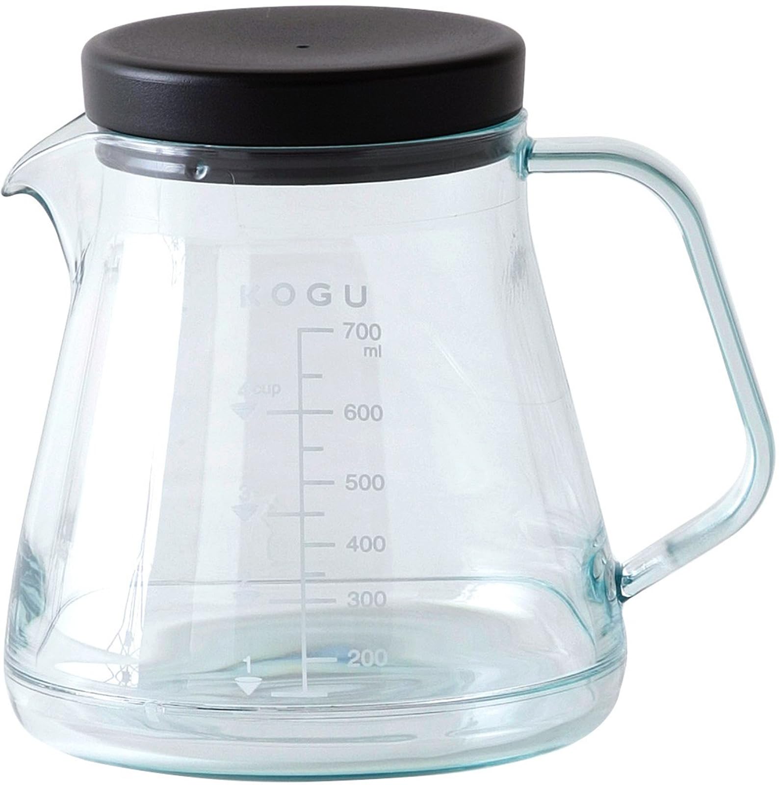 KOGU 珈琲考具 割れないコーヒーサーバー 700ml 【日本製】 食洗器対応 電子レンジ対応 軽量 目盛付き 1~4杯用 トライタン ドリップ 器具 おしゃれ アウトドア 燕三条 41289 プレゼント 誕生日 記念日 ギフト 贈り物 下村企販商品画像