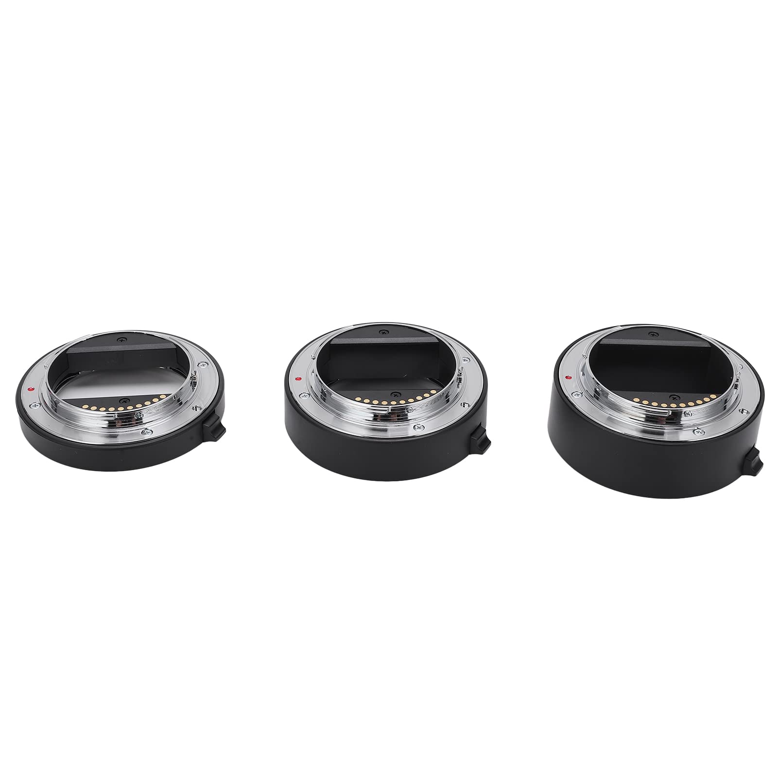 Anneau Adaptateur de Tube d'extension Macro, Tube d'extension Macro Haute Résistance 10 Mm + 16 Mm + 21 Mm Flexible Universel pour pour Objectifs à Monture E