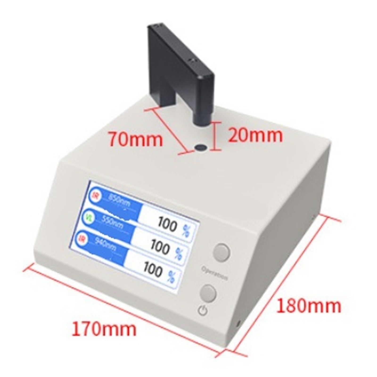 Testeur de fibre optique, Transmetteur De Lumière LS108A/108D, Détecteur Infrarouge pour tester les communications(LS108A)