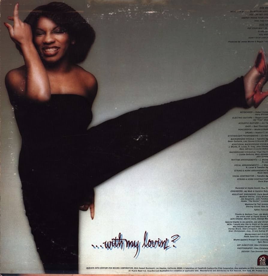 洋楽 Stephanie Mills - What Cha Gonna Do~ What Cha Gonna Do with My Lovin' - Wikipedia