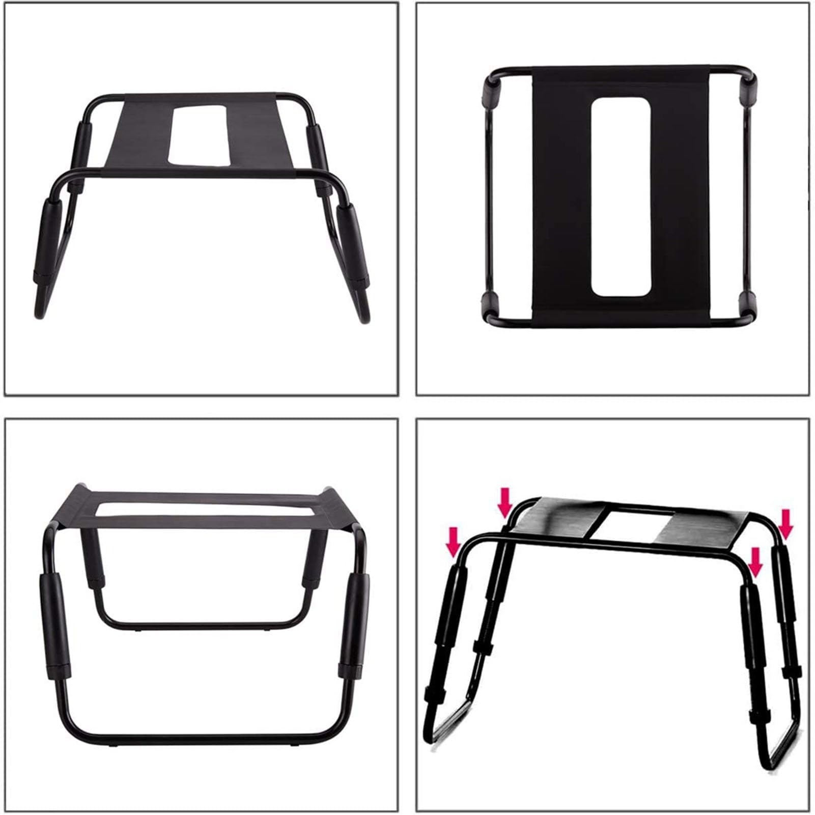 ARIASS Chaise Sexuelle, Banc Sexuel Multifonction à Hauteur réglable, Meubles sexuels pour Chambre à Coucher, Chaise BDSM, siège Sexuel, Jouets sexuels pour Adultes