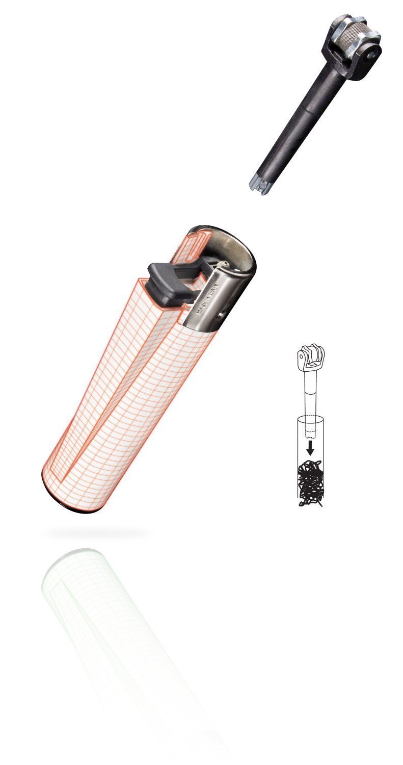 3 Pack - 2 Pack Scripto Multi Purpose Wind Resistant Lighter (Assorted Color) + 1 Pack Calico Hot Shot 2 Xtra Long Camping Grilling Home, Adjustable Flame