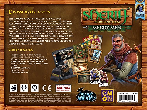 Arcane Wonders Sheriff of Nottingham Merry Men Board Games - Image 3