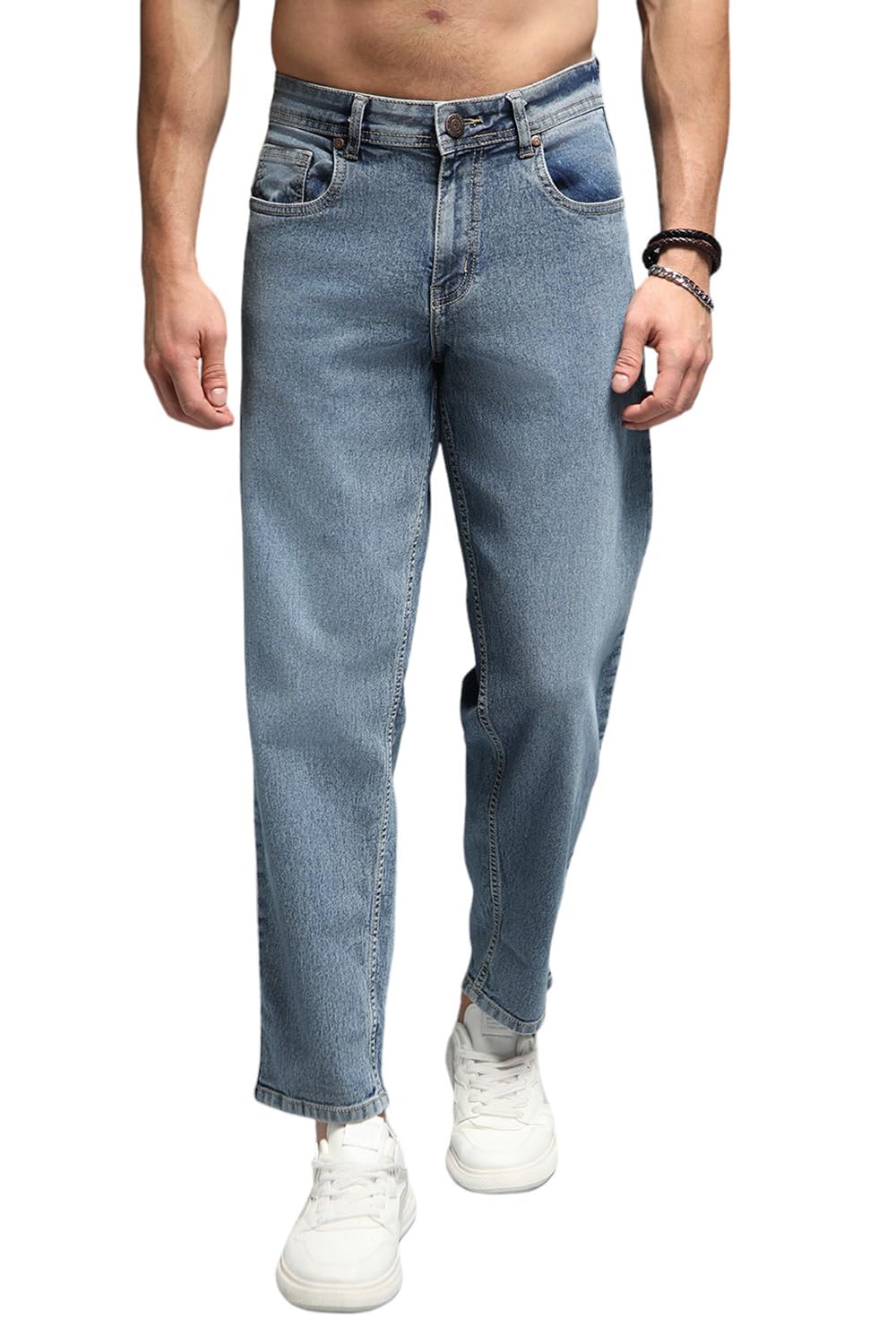 HIGH STARMen's Relaxed Jeans