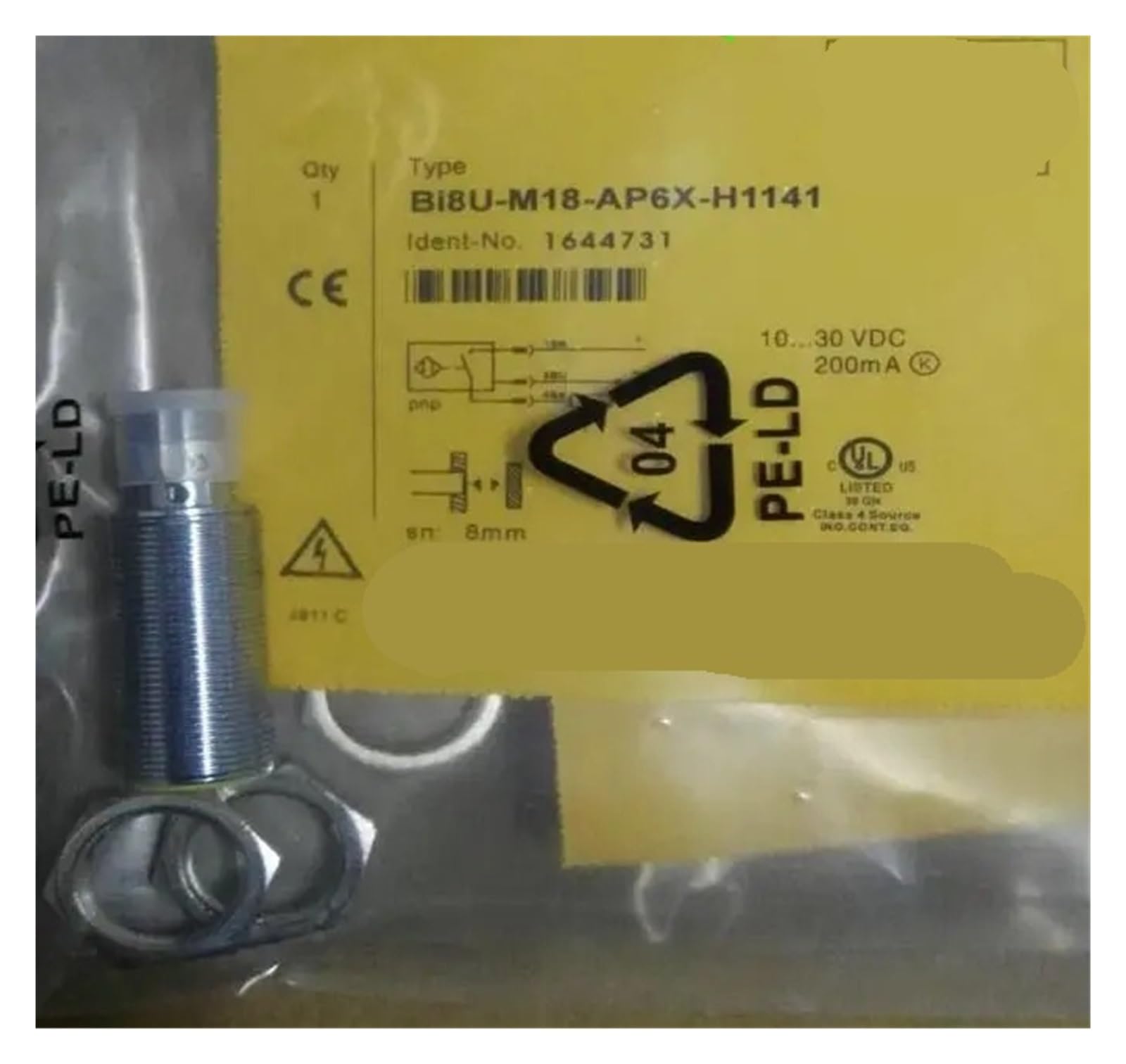 JHPWKRMU 1PCS BI8U Bi8-M18-AP6X-H1141-AN6X-H1141 Proximity Switch Sensor(Bi8-M18-AP6X-H1141)