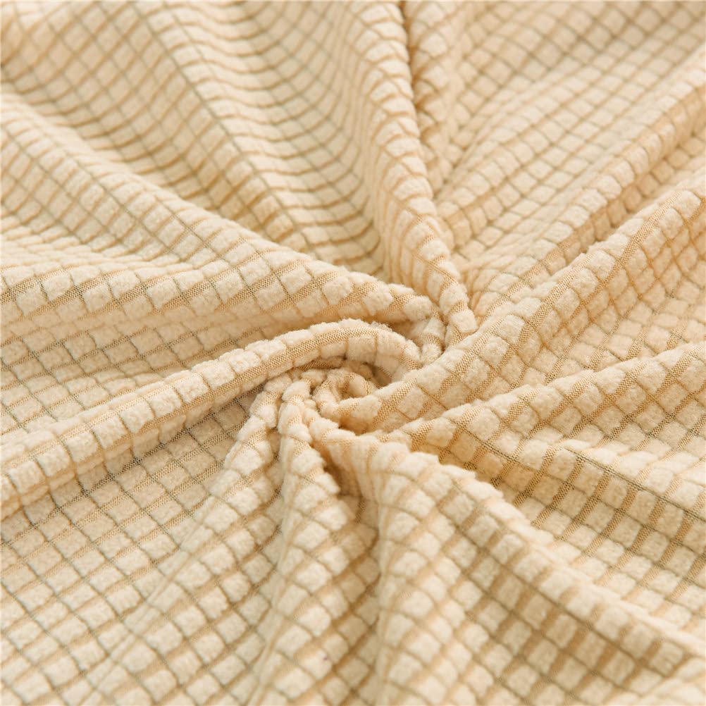 Highdi Wingback stoelhoezen 2-delige stretch vleugelstoel hoes