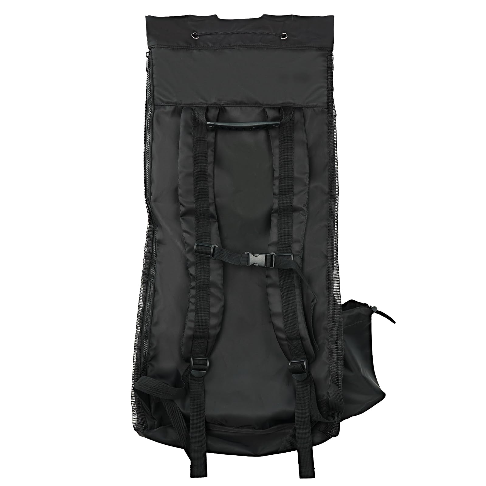 Owntop Borsa da immersione in rete, zaino espandibile con coulisse, grande, contiene attrezzatura da snorkeling: maschera, pinne, muta, stivaletti, guanti e altro ancora, 39,9 x 39,9 x 73,7 cm