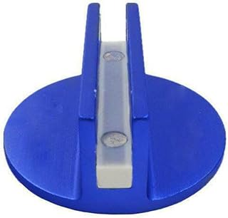 HEIBTENY Adaptador de ranura grande, almohadilla magnética para gato hidráulico, adaptador de carril de soldadura, adaptador de carril aplastado, almohadilla para gato hidráulico