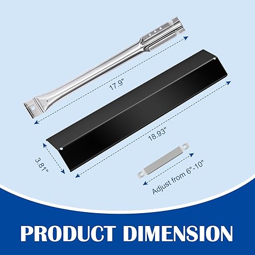 Miniatura 2 de SafBbcue 1767054 15202029 Piezas de parrilla para ahumador de Oklahoma Joe 1767017 15202029 16202046 12201767 14201767 Piezas de repuesto, placa de