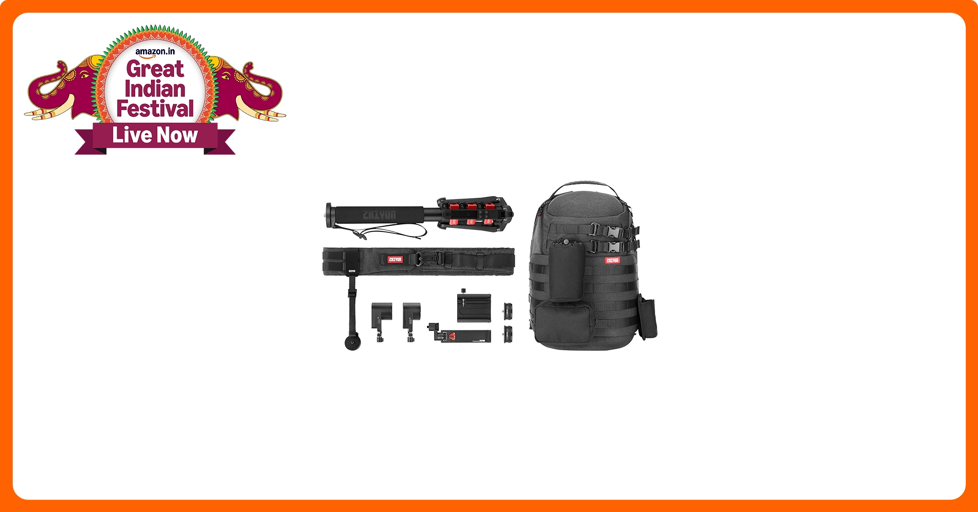 Zhiyun ジウン Crane 3 Labマスターアクセサリーキット Zhiyun Crane 3 Lab Creator Accessory Kit