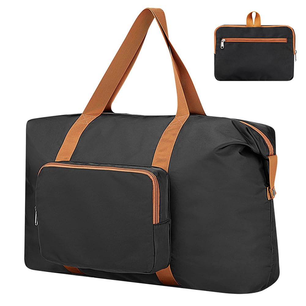 Travel Duffel Bag 60L Large Tote Carry On Luggage Bag Foldable for Sport Gym Weekender Overnight Hospital Bag