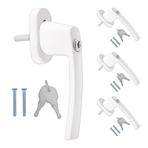 Sichere Fenstergriffe mit Kindersicherung